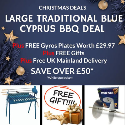 Christmas Deal - Traditional Blue Cyprus BBQ