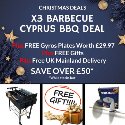 Christmas Deal X3 Cyprus BBQ